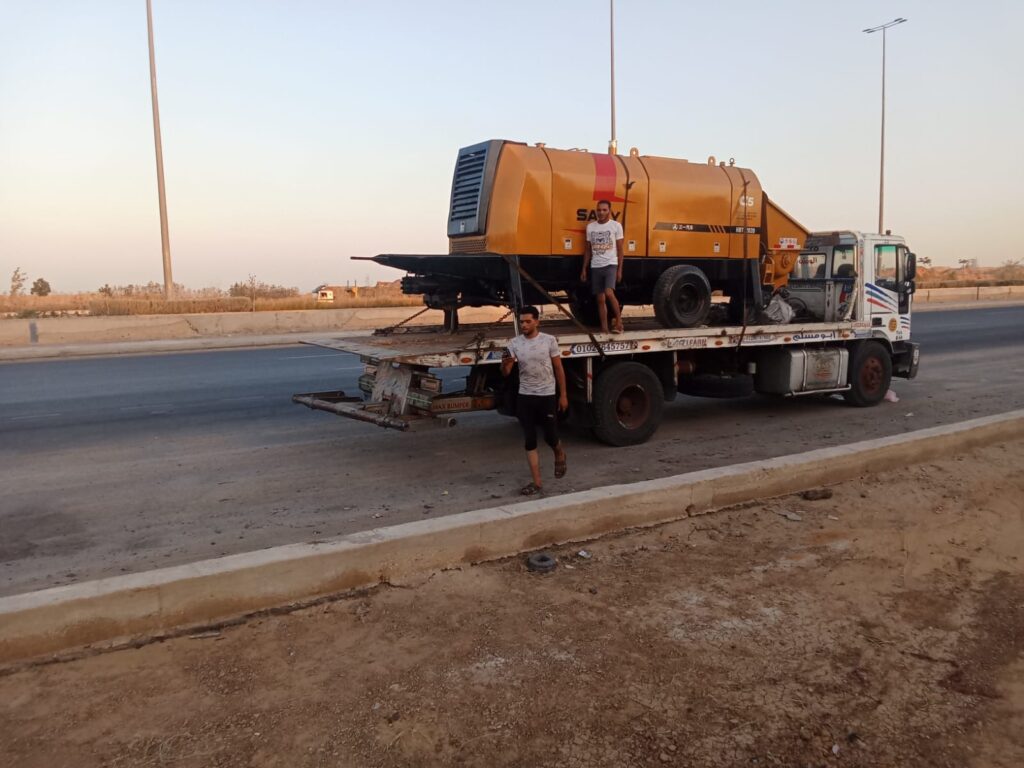 ونش انقاذ في الاسماعيلية