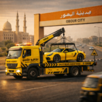 اسرع ونش انقاذ في  مدينة العبور