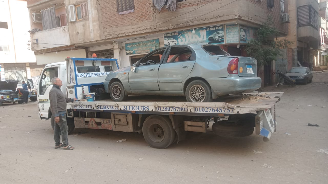 ونش انقاذ التل الكبير