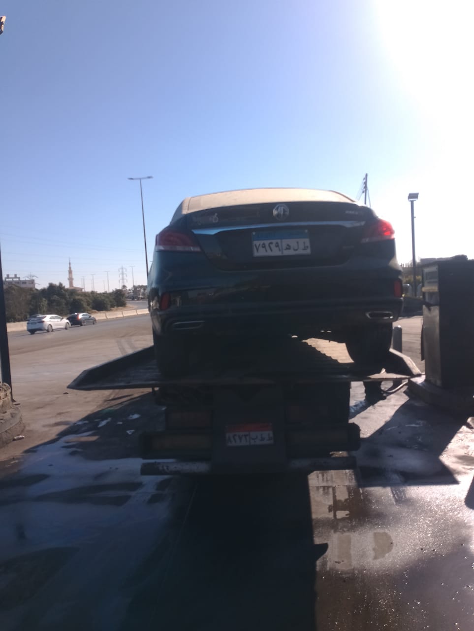 ونش انقاذ حدائق الاهرام